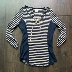 Tiny by Anthropologie Striped Top